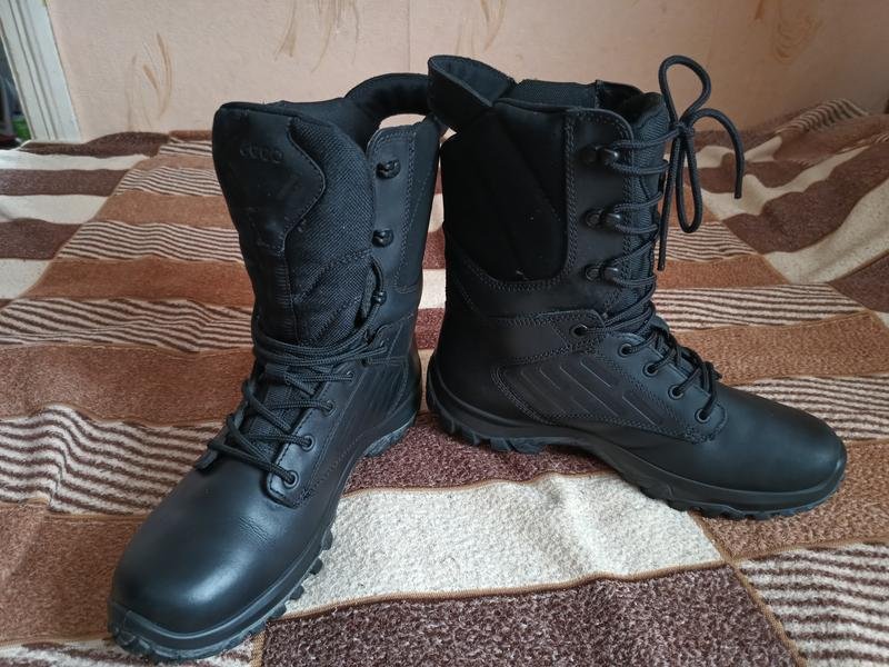 Herren Ecco Stiefel Schwarz 42