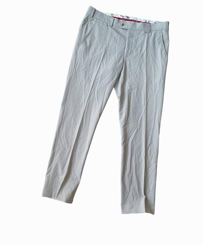 Homme Meyer Pantalon Beige Polyester 33 / L / 48