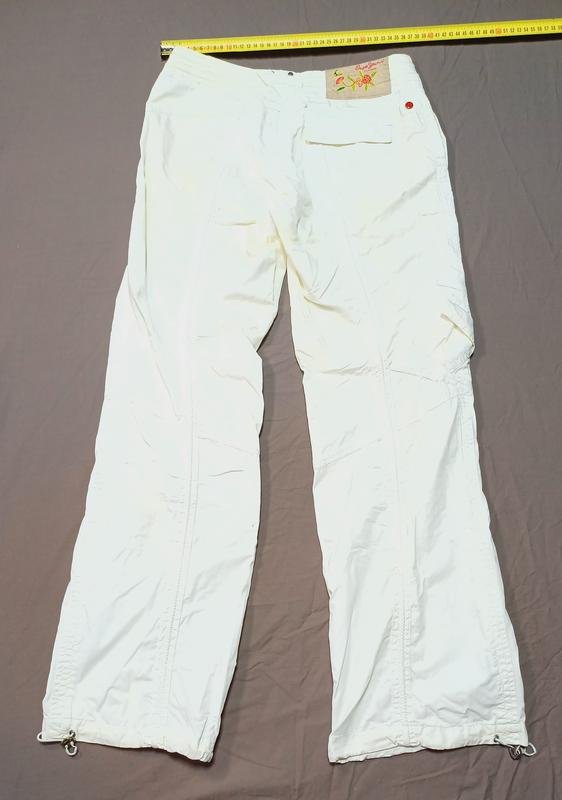Donna Pepe Jeans Pantaloni Bianchi Cotone 34 / XS