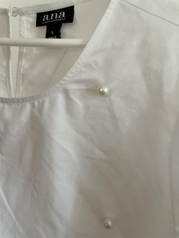 Women AMI Shirt White Cotton 40 / L / 48