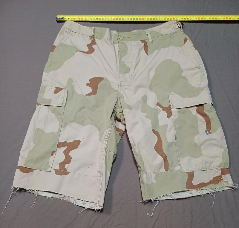 Homme ARMY NATO Shorts Camouflage Nylon/Coton 33 /