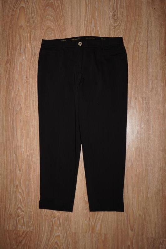 Donna Karl Lagerfeld Pantaloni Neri Elastan 38 / M