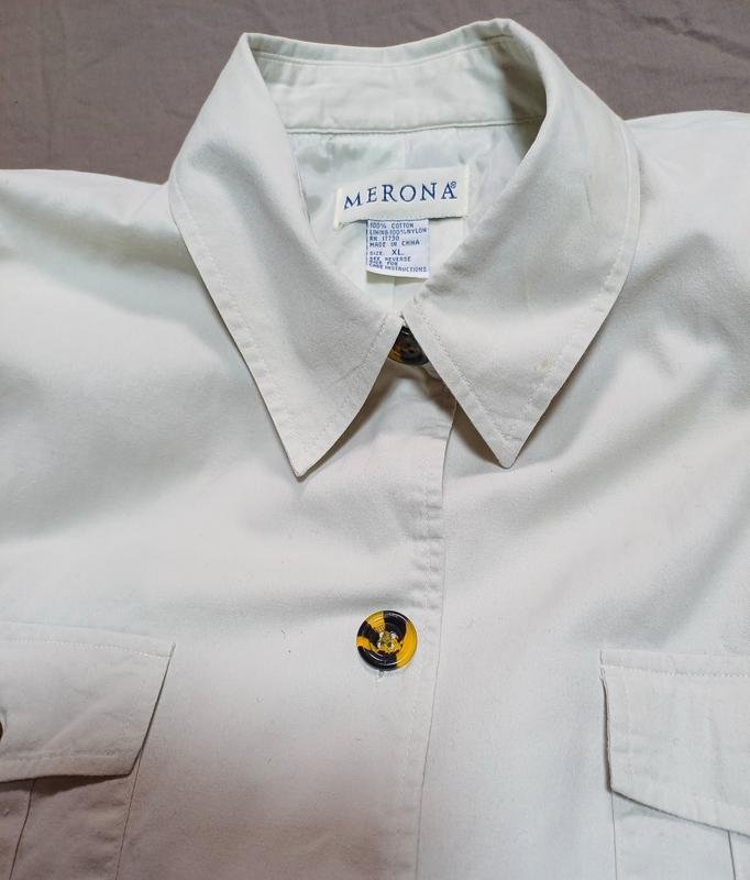 Homme Merona Blazer Blanc Coton 40 /L / 48