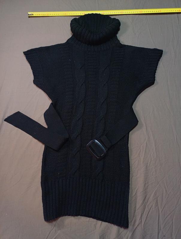 Женский Свитер Чёрный Акрил 36 / S / 44