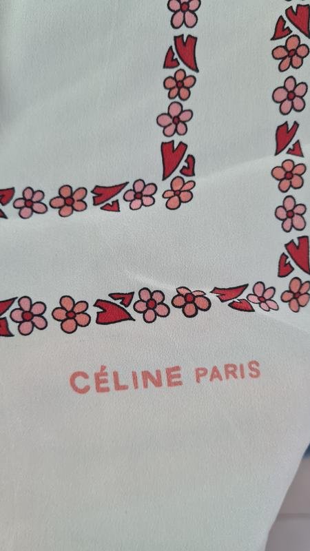 Celine Sciarpa Bianca