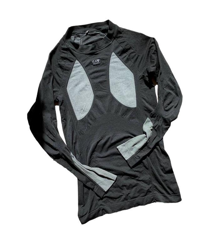 Men Emporio Armani Thermal Top Black Polypropylene