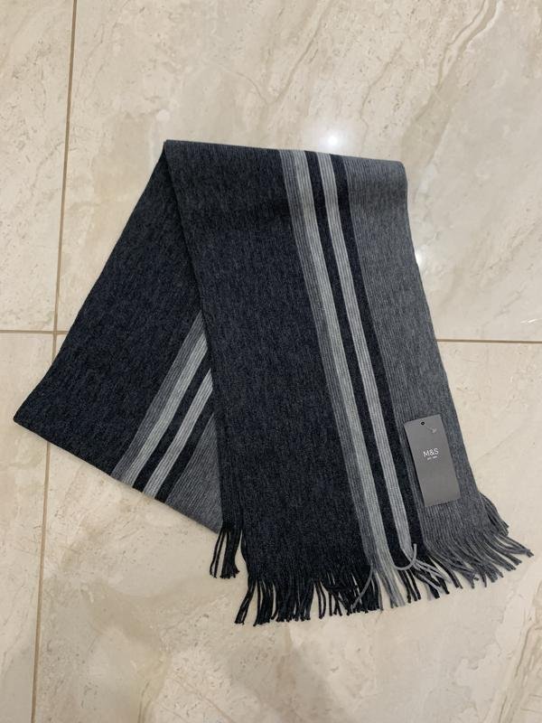 Unisex Marks & Spencer Scarf Grey