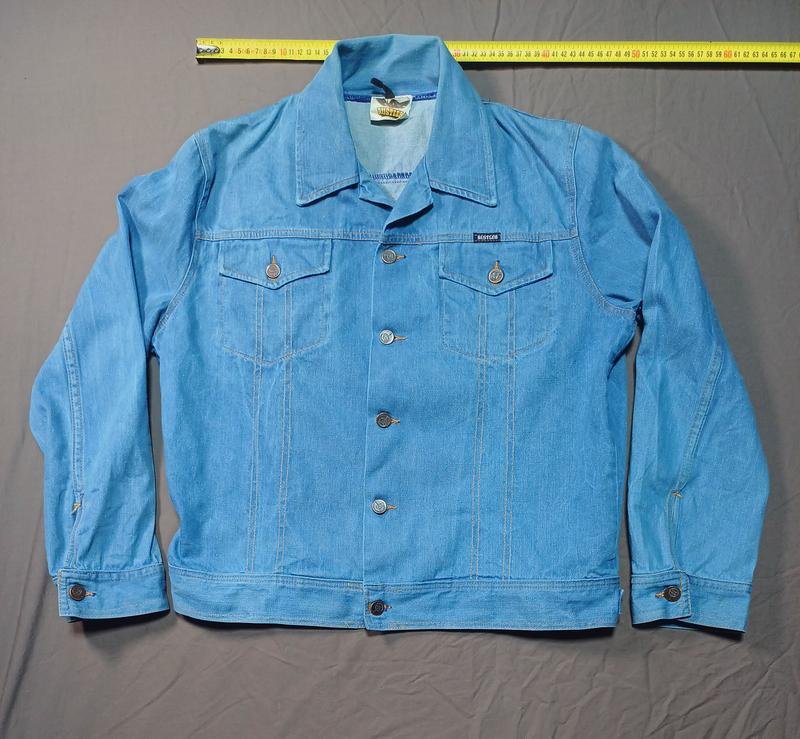 Homme Rustler Veste Turquoise Denim 38 / M / 46