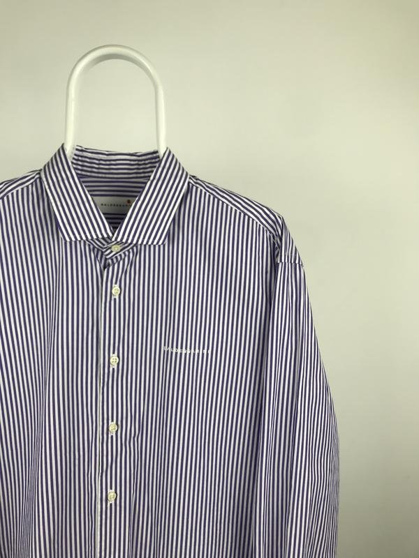 Мужской American Vintage Рубашка Сиреневый 42 / XL