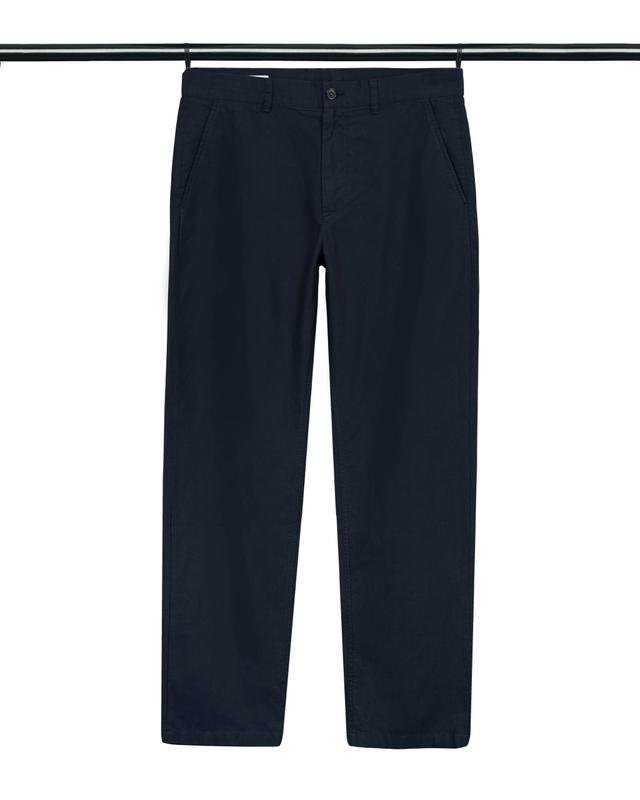 Herren Dries Van Noten Hose Marineblau Baumwolle