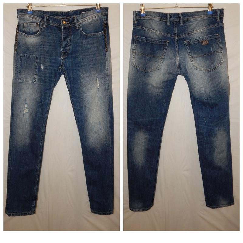 Homme Iceberg Jeans Bleu Marine Denim 32