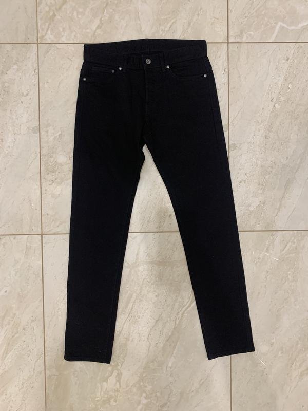 Herren H&M Jeans Schwarz Denim 30