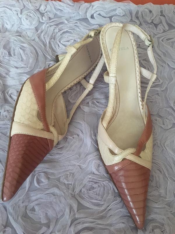 Femme Carvela Sandales Rose Cuir 38