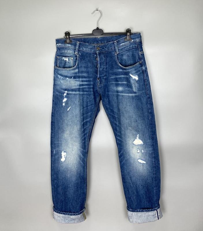 Мужские Diesel Джинсы Синие Джинс 33 / L / 48