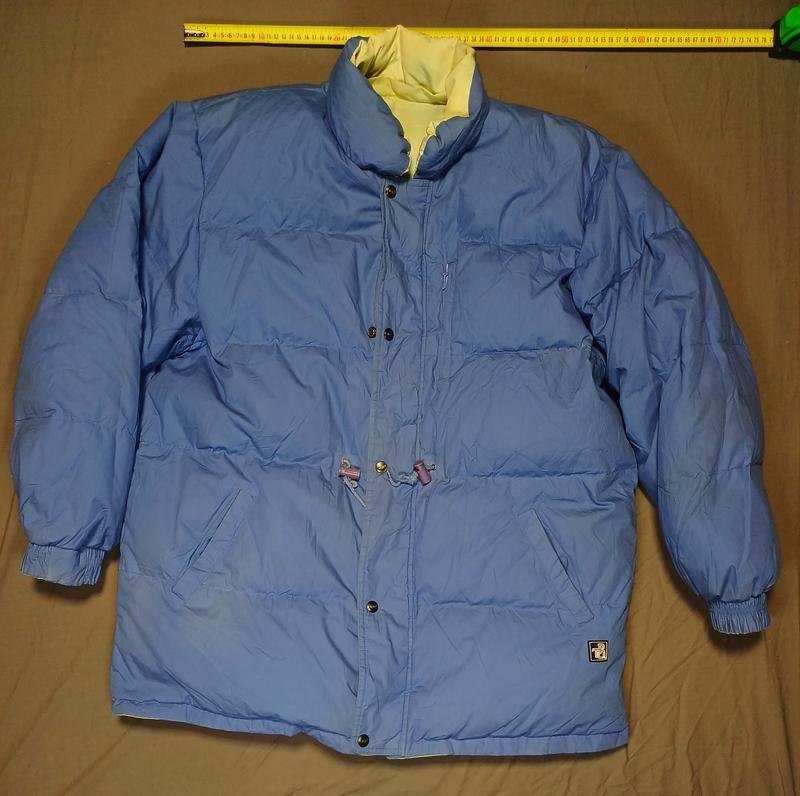 Мужской Vintage Top Парка Салатовый Синий