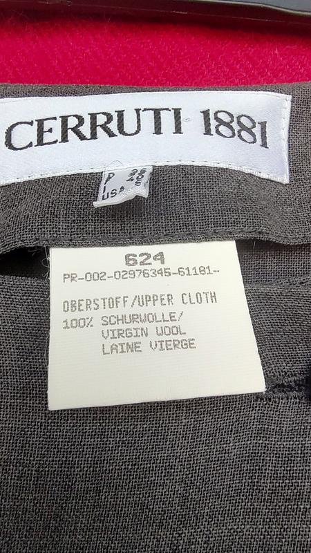 Женская Cerruti Юбка Серый Шерсть 36