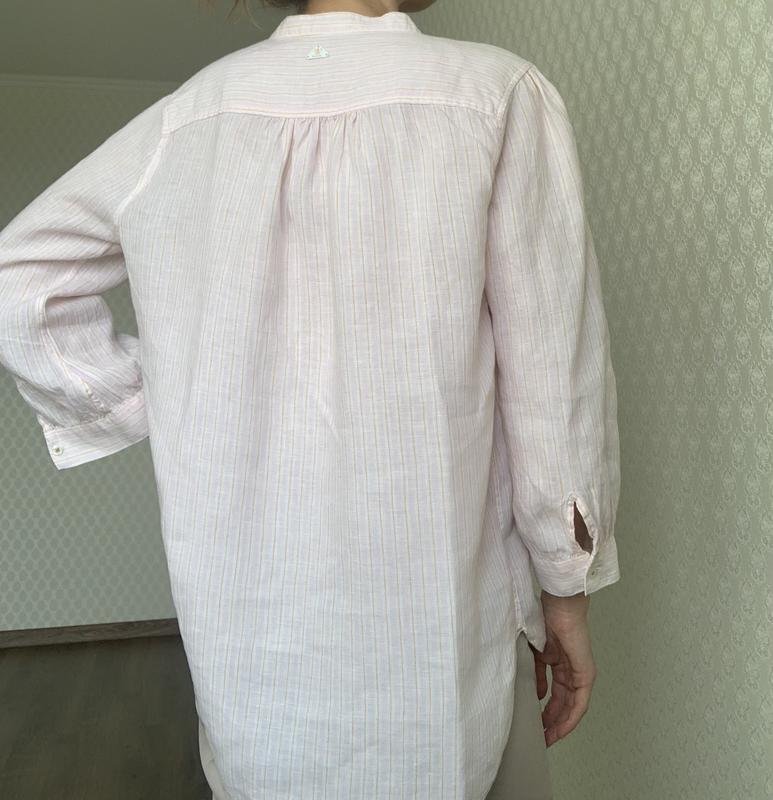 Damen Barbour Hemd Beige Leinen 38 / M / 46