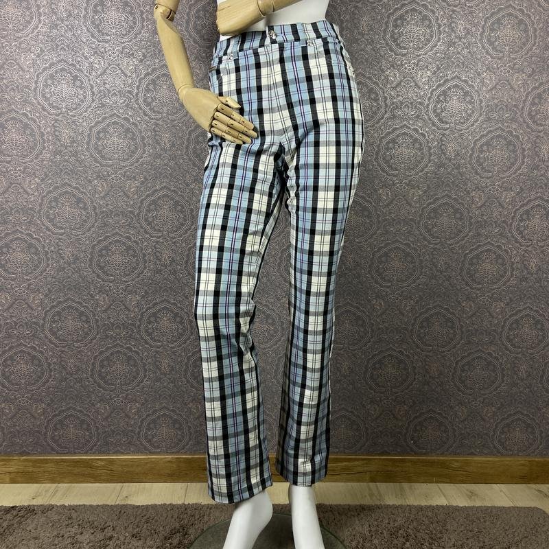 Женские Escada Брюки Разноцветный Хлопок 36