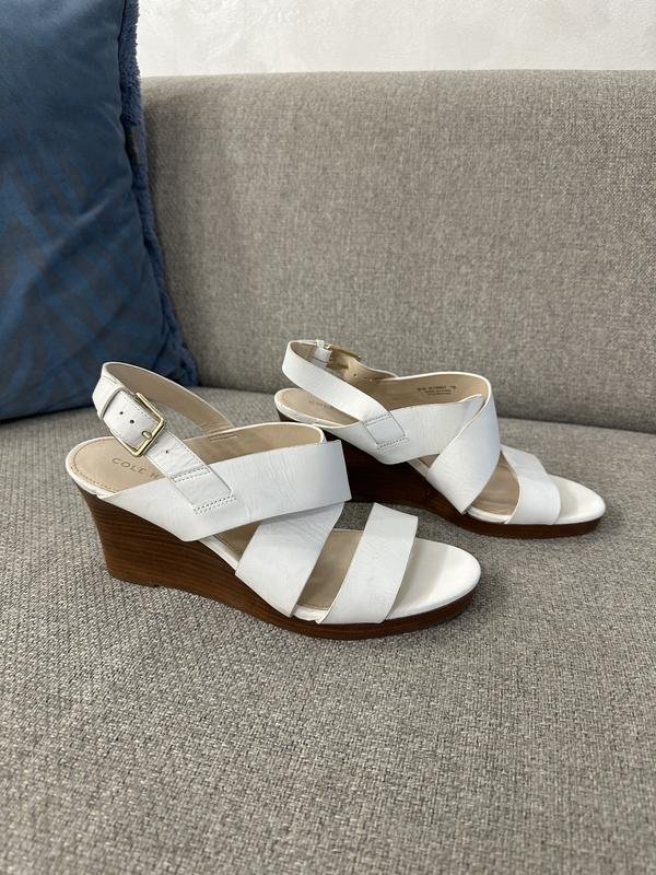 Femme Cole Haan Talons Blanc 37