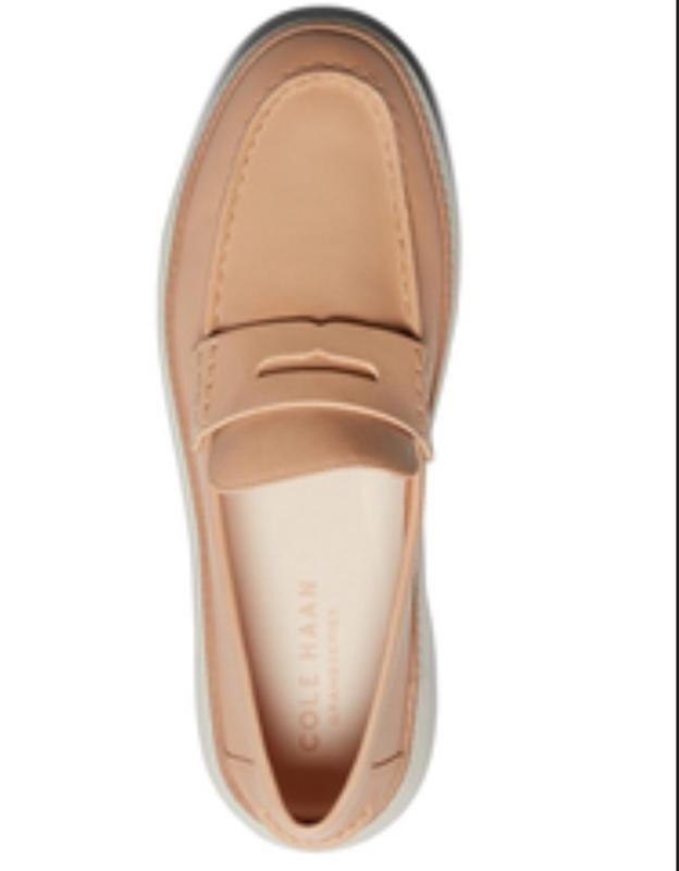 Мужские Cole Haan Лоферы Бежевый Кожа 44