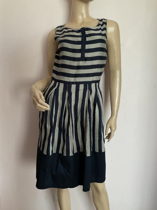 Женское Cinque Платье Серый Лен 34 / XS / 42