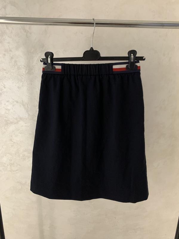 Женская Tommy Hilfiger Спидница Тёмно-синяя S