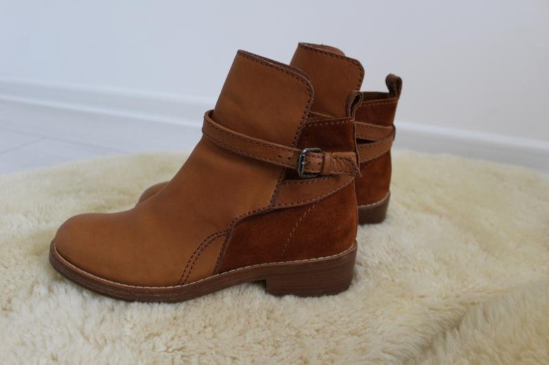 Femme Acne Studios Bottes Marron Cuir 39