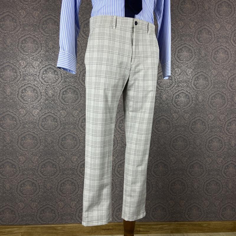 Herren ZARA Hosen Grau Viskose 30 / S / 44