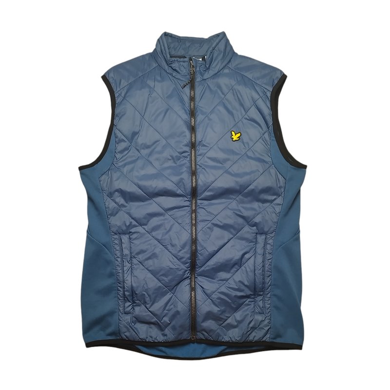 Мужской Lyle & Scott Жилетка Тёмно-синий Полиамид