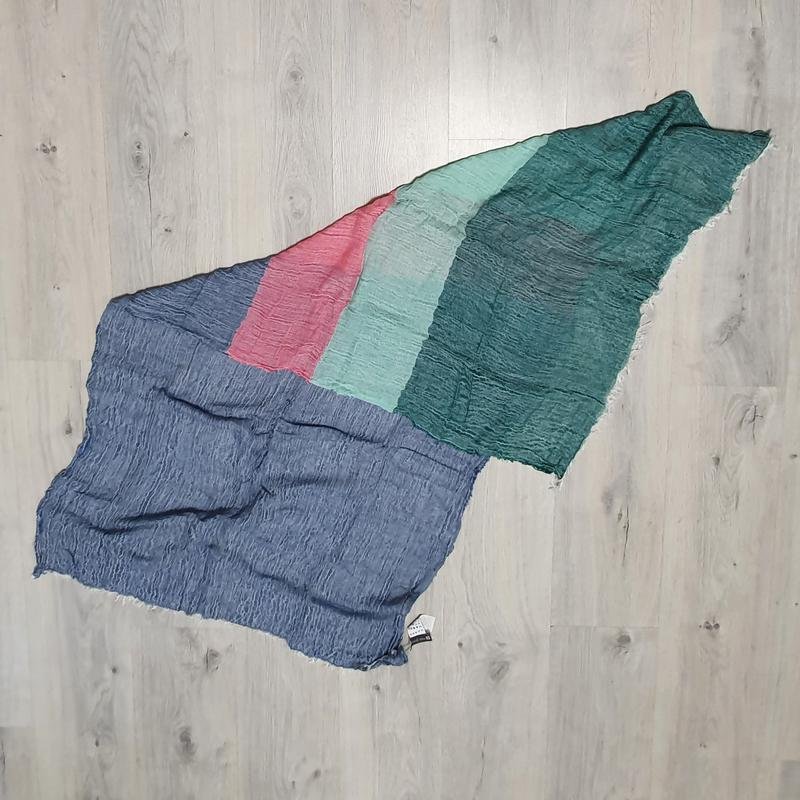 Унисекс BOSS Orange Шарф Тёмно-синий