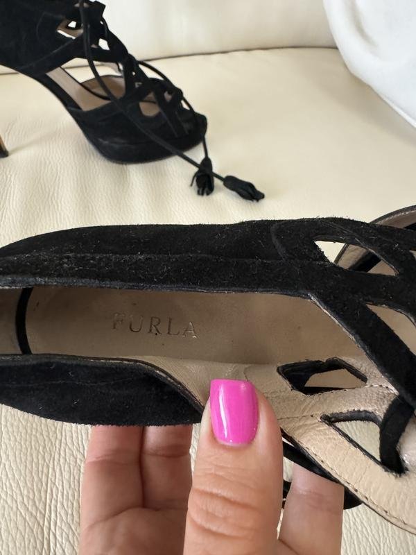 Женские Furla Босоножки Чёрный 37