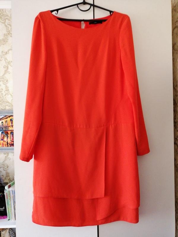 Женское Tibi Платье Красное 38 / M / 46