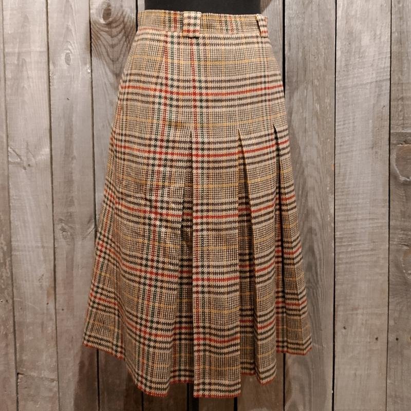Damen Aquascutum Rock Mehrfarbig Wolle 36