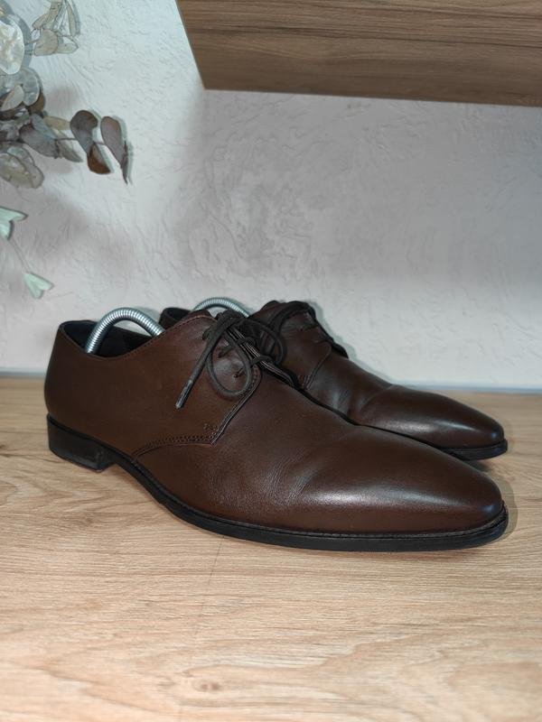 Men Hugo Boss Heels Brown Leather 43