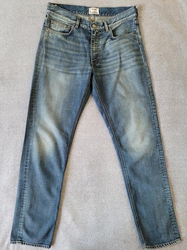 Uomo Acne Studios Jeans Blu Navy Denim 32 / M / 46