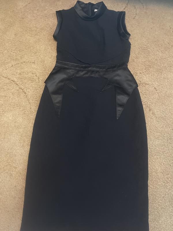 Women Givenchy Dress Black Wool 34