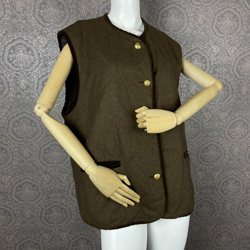 Femme Schneiders Salzburg Gilet Marron Laine 42 /