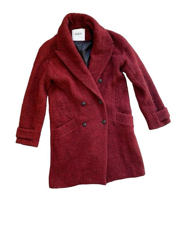 Femme Ba&sh Manteau Rouge 36 / S / 44