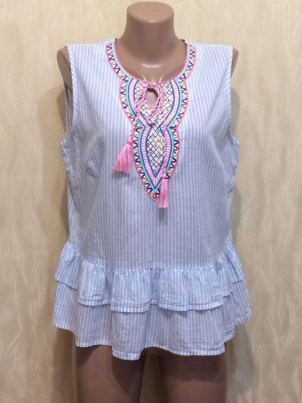 Women Falmer Heritage Blouse Multicolor Cotton 42