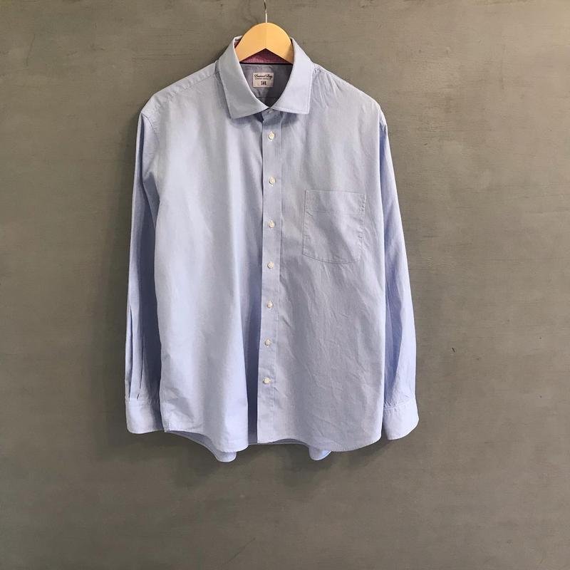 Мужской Emanuel Berg Рубашка Голубая Хлопок 44 /