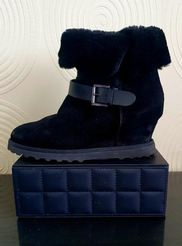 Женские Ash Ботинки Чёрный Замша 41