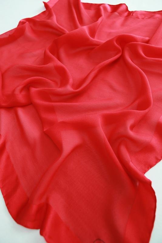 Женский Bogner Платок Красный Шелк