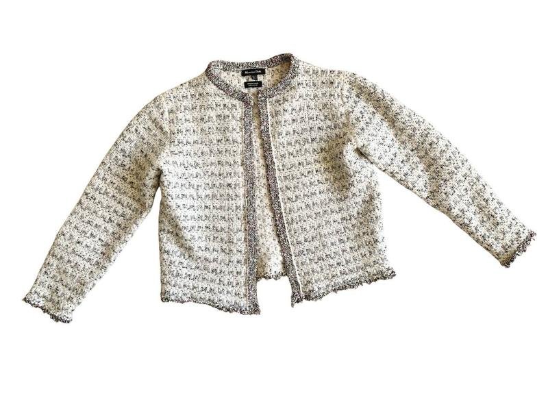 Femme Massimo Dutti Blazer Beige Laine 36