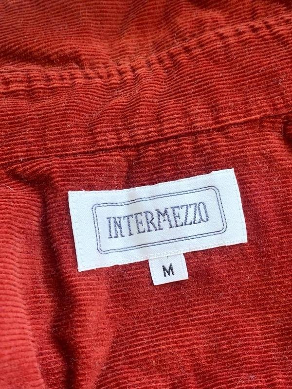 Men Intermezzo Shirt Brown Velvet 38 / M / 46