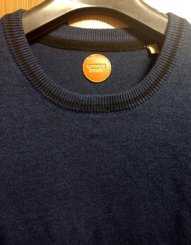 Homme Common People Pull Bleu Marine Polyamide 38