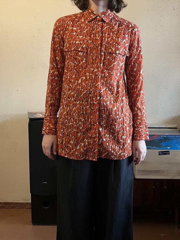 Femme By Malene Birger Chemise Rouge Coton 36 / S