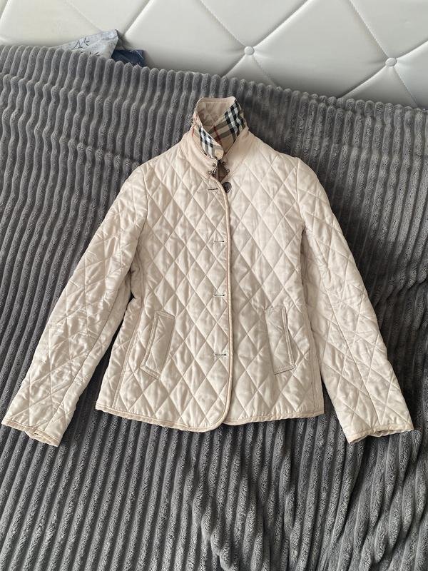 Donna Burberry Giacca Beige Poliestere 36 / S / 44
