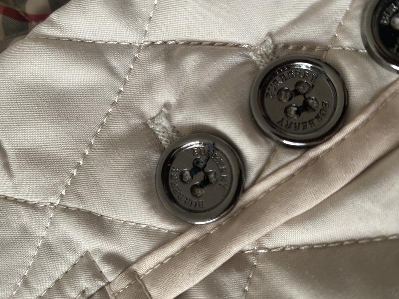 Donna Burberry Giacca Beige Poliestere 36 / S / 44