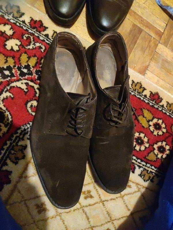 Homme Bally Talons Marron Suède 41