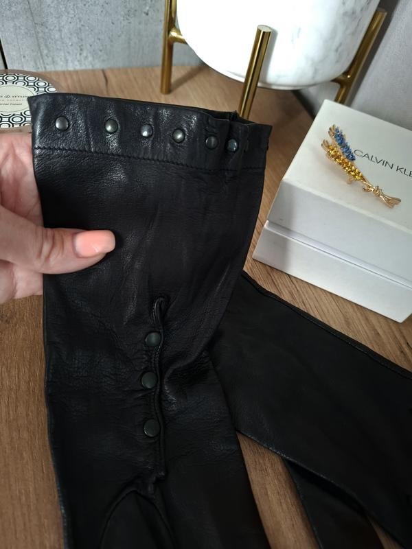 Donna Bottega Veneta Guanti Neri Pelle 8